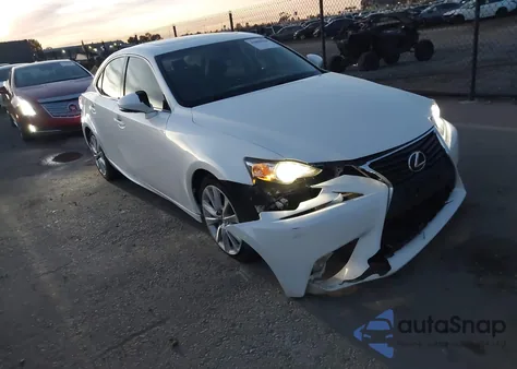 2015 Lexus Is 250 z USA, uszkodzony, nr VIN JTHBF1D24F5060480
